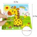 Toytexx Wooden Jigsaw Puzzles, 6 Pack Animal Puzzles for Toddlers Kids 3 Years Old Educational Toys for Boys and Girls